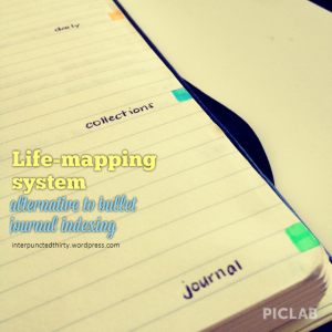 life mapping bullet journal sys